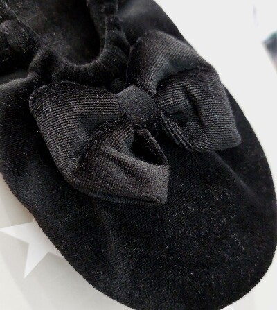 Zapatilla manoletina terciopelo Lohe