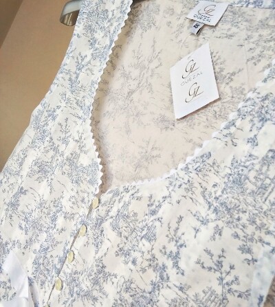 Camisón batista estampada