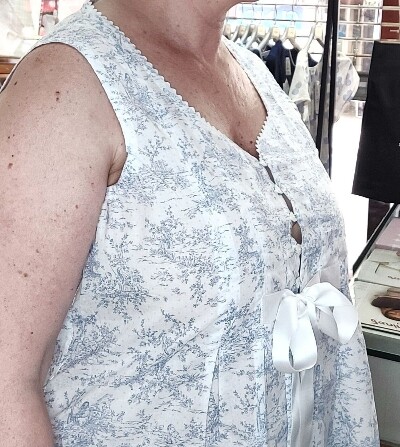 Camisón batista estampada