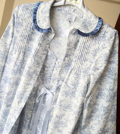 Camisón batista estampada