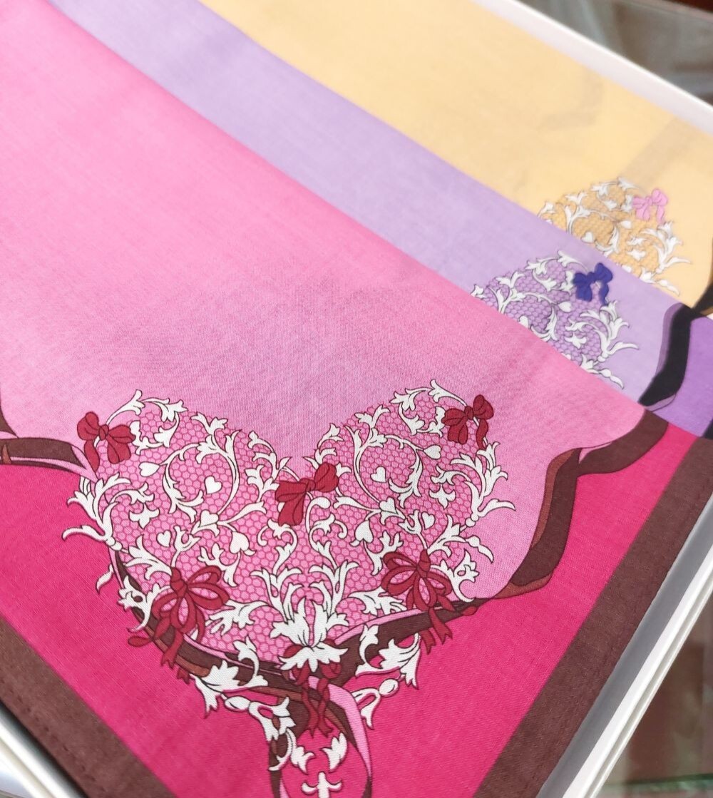 Pañuelo de mujer estampado en algodón - Lencería Egay