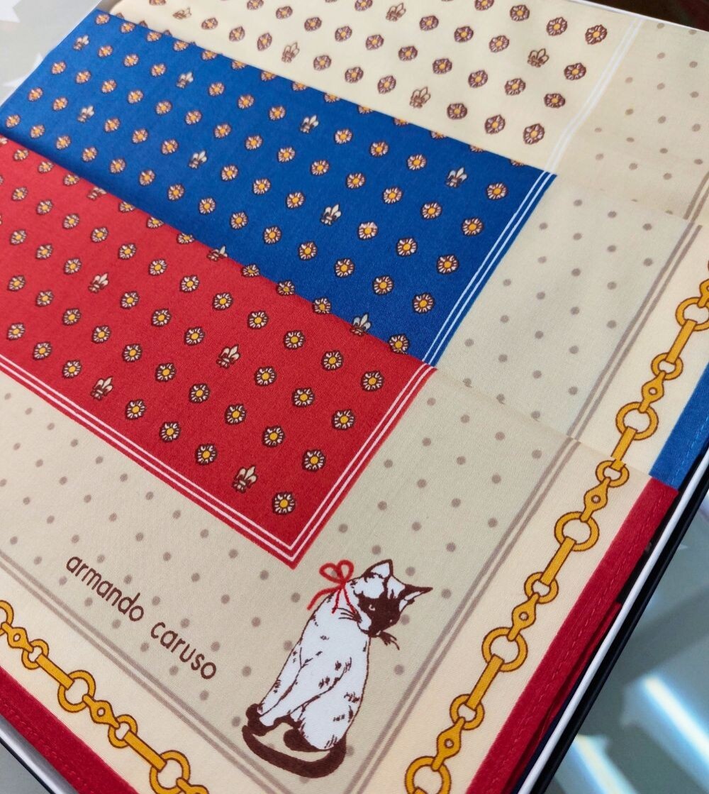 Pañuelo estampado de mujer en algodón - Lencería Egay